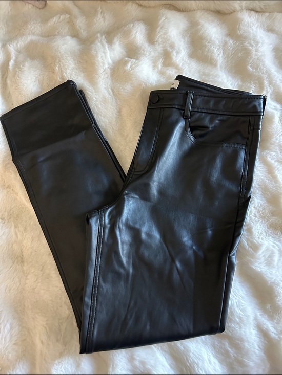 Calvin Klein Pants - Calvin Klein Black Faux Leather Pants